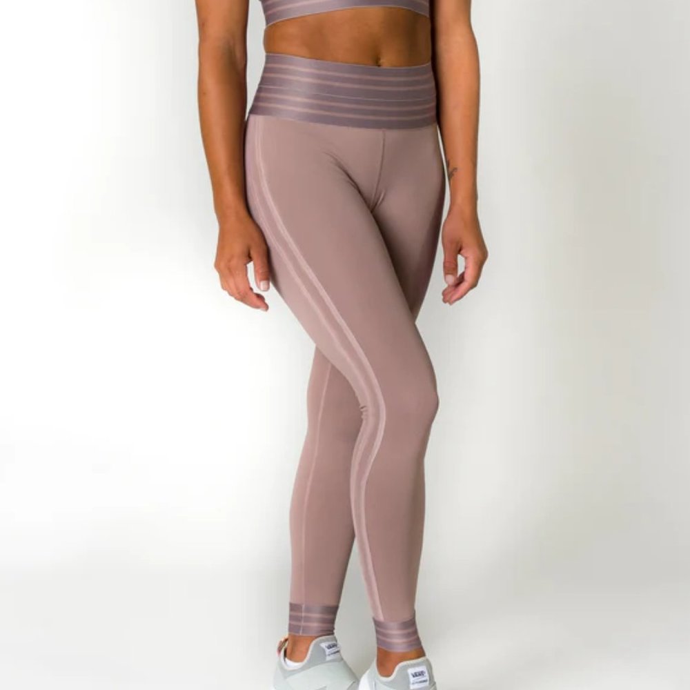 BELOFORTE $92 Stella Legging - Dusty Rose NWT Size Large